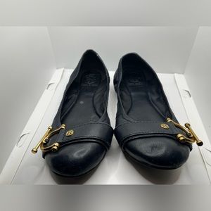 Navy Tory Burch ballet flats